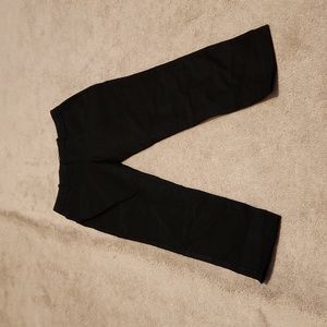 Merona Black Stretch Capris